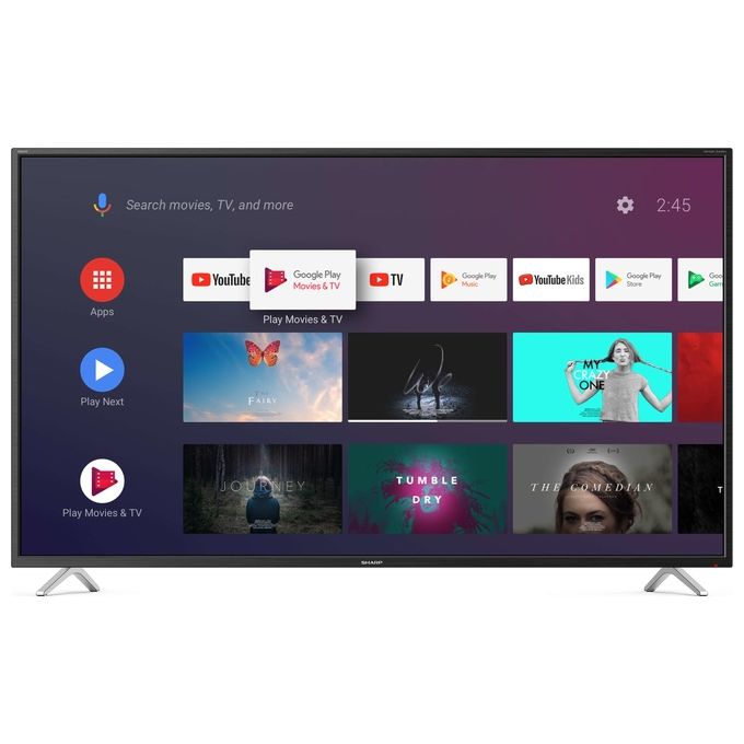 [RICONDIZIONATO] Sharp 50BL2EA Tv Led 50'' 4k Ultra Hd Wi-Fi Nero