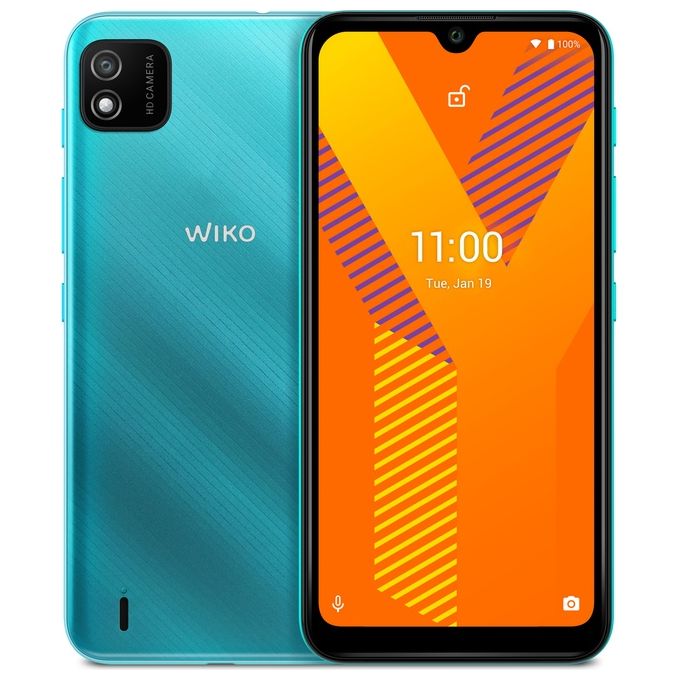 [RICONDIZIONATO] Wiko Y62 6.1'' Doppia Sim Android 11 4G 1Gb 16Gb 3000mAh Menta