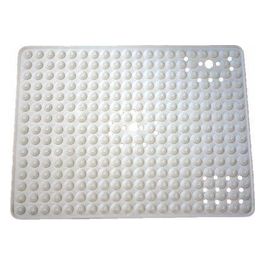 Tappeto Doccia Non Slip Cm 60X80 Bianco