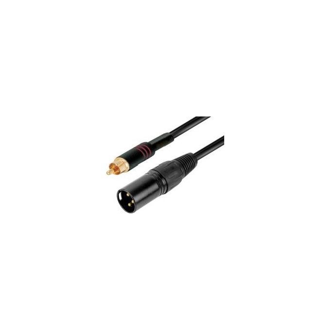 Ridem Cavo Audio Rdm C62 Xlr M-Rca M Black