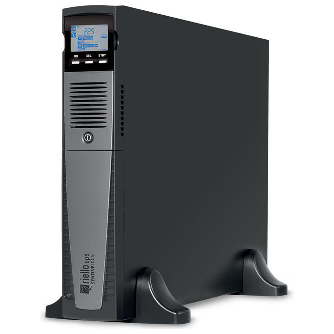 Riello UPS CSD23K0AA500RUA ups online doppia conversione Sentinel Dual SD2 3000 A5 3000VA rack 2U 19'' protezione server e storage
