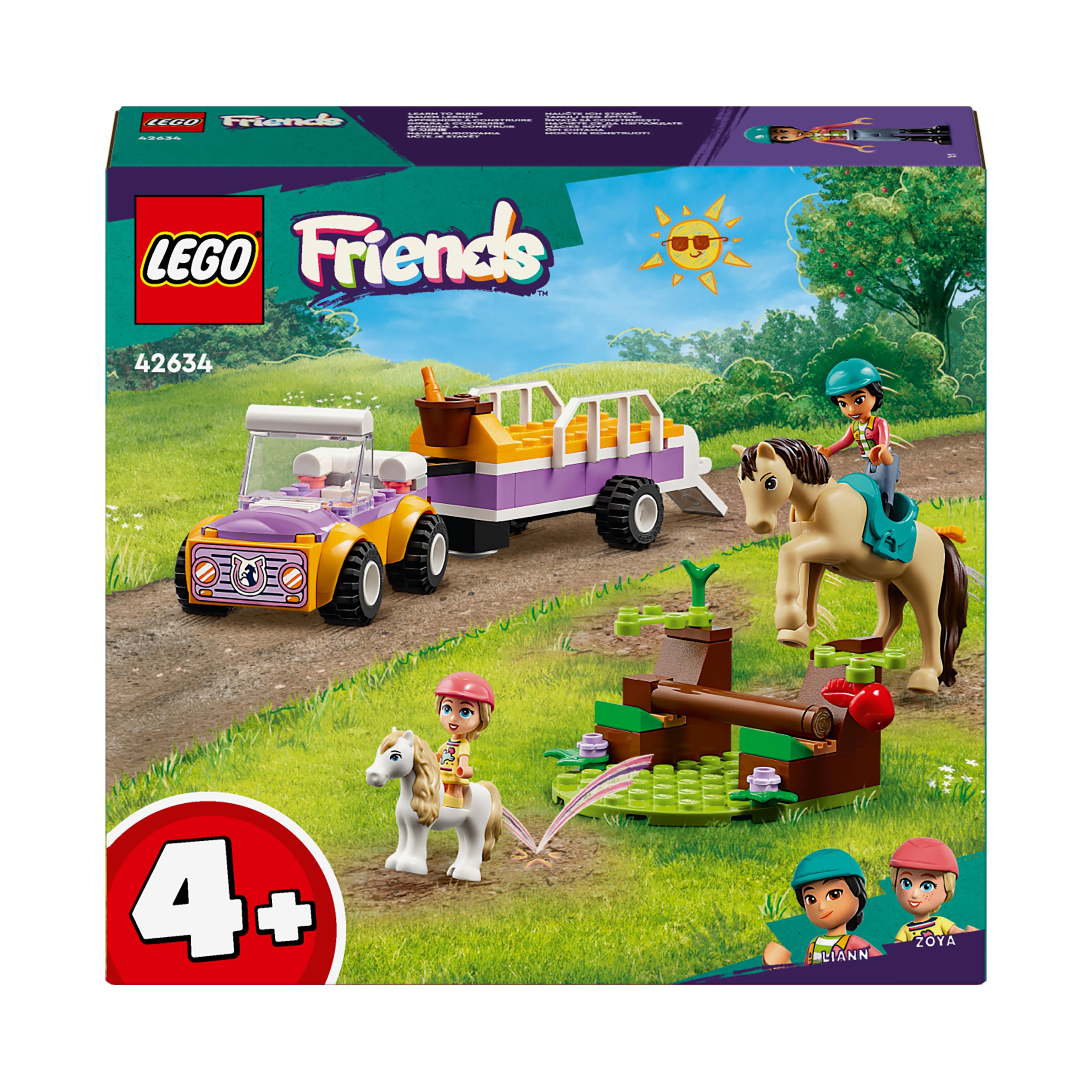 LEGO Friends Stalla di Toelettatura dei Pony, Set con Cavallo