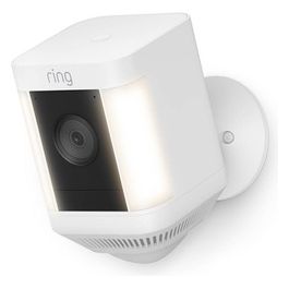 Ring Spotlight Cam Plus Battery Bianco