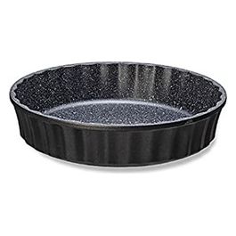 020050/24pr0 Gourmet Tortiera Crostata Linea Blackplus Diametro 24cm Nero