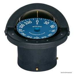 Bussola Ritchie Supersport 4''''1/2 nera/blu 