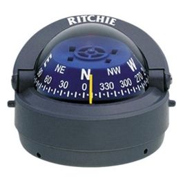 Ritchie navigation Bussola Ritchie Explorer 2''''3/4 esterna grigia/blu 