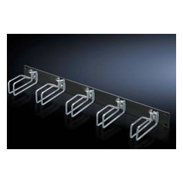 DK 5502.205 Pannello Passacavi Rack 1U, Nero