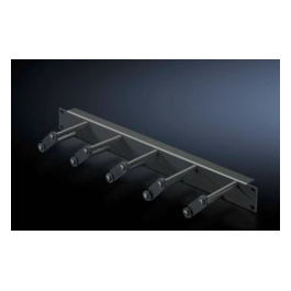 Rittal, Pannello di Smistamento 1U, 19 Pollici, Nero