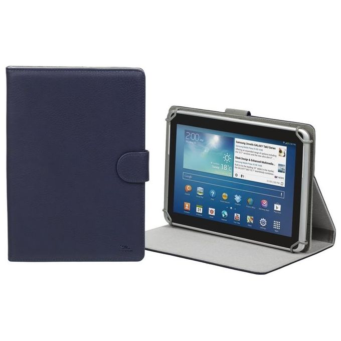 Rivacase 3017 Tablet Case 10,1" Blu