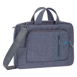 Rivacase Alpendorf 7520 Canvas Borsa Porta Notebook fino a 13,3" Grigio