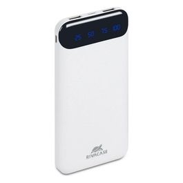 Rivacase Battery Bank 10.000 Mah per Smartphone e Tablet con Display