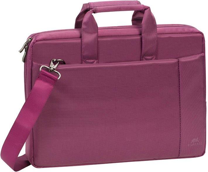 Rivacase 8231-VLT Borsa da corriere per Notebook 15.6'' con Scomparto Tablet Poliestere Resistente colore Viola