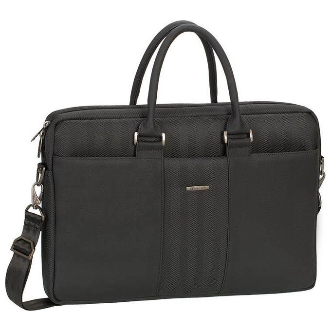 Rivacase borsa per ufficio business 15,6''/12'' colore nero