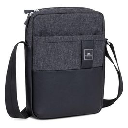 Crossbody Bag per Tablet 11" Nero Melange