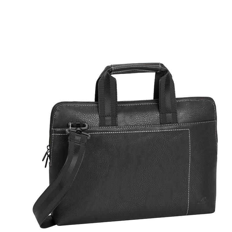 RivaCase Custodia Universale Per Tablet, Slim, Con Fissaggio A Clip E Fascia Elastica, Per Tablet 124-155mm X 195-215mm