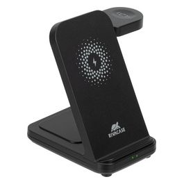 VA4916 WH3 Caricatore Wireless 3 in 1 Ricarica 3 Dispositivi Contemporaneamente Certificato Qi 15W Nero