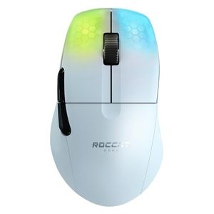 Roccat Kone Pro Air Mouse Senza Fili da Gioco Professionale Ergonomico per Pc Bianco
