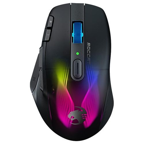 Roccat Kone XP Air Mouse Gaming Wireless RGB Ergonomico Nero
