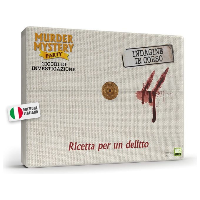 Rocco Giocattoli Murder Mystery Death by Chefs Knife