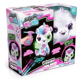 Peluche Airbrush Plush Magic Unicorn