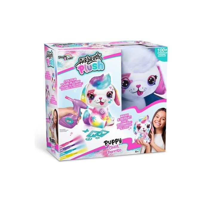 Image of Rocco Giocattoli Peluche Airbrush Plush Puppy