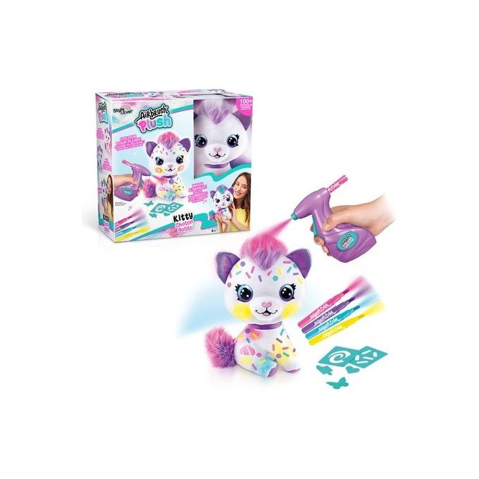 Image of Rocco Giocattoli Peluche Airbrush Plush Kitty