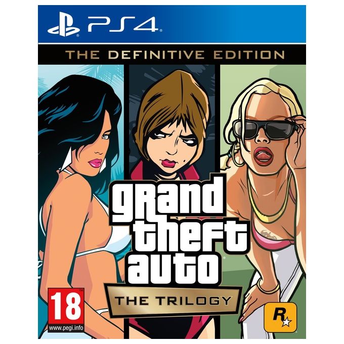 Rockstar Games Grand Theft Auto: The Trilogy The Definitive Edition per PlayStation 4