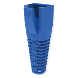 Cappuccio Protezione RJ45 Tagliabile Blu - 10 Pezzi
