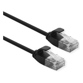 Cavo di Rete Cat6a U/UTP Nero 0.5m