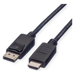 Green Cavo Displayport DP - Hdtv M/M Nero 1mt