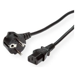 Green Cavo Power Schuko C13 lsoh 1.8mt Nero