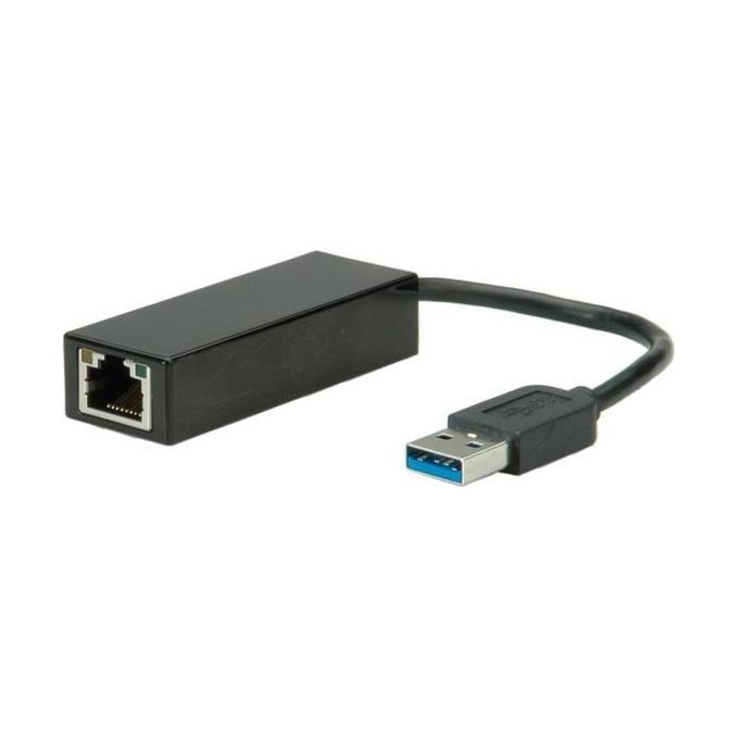 Roline Value Convertitore Usb 3.0 Gigabit Ethernet Adpt con Cavo
