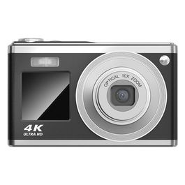 Compactline 10X Fotocamera Digitale 60MP Zoom Ottico Selfie Display