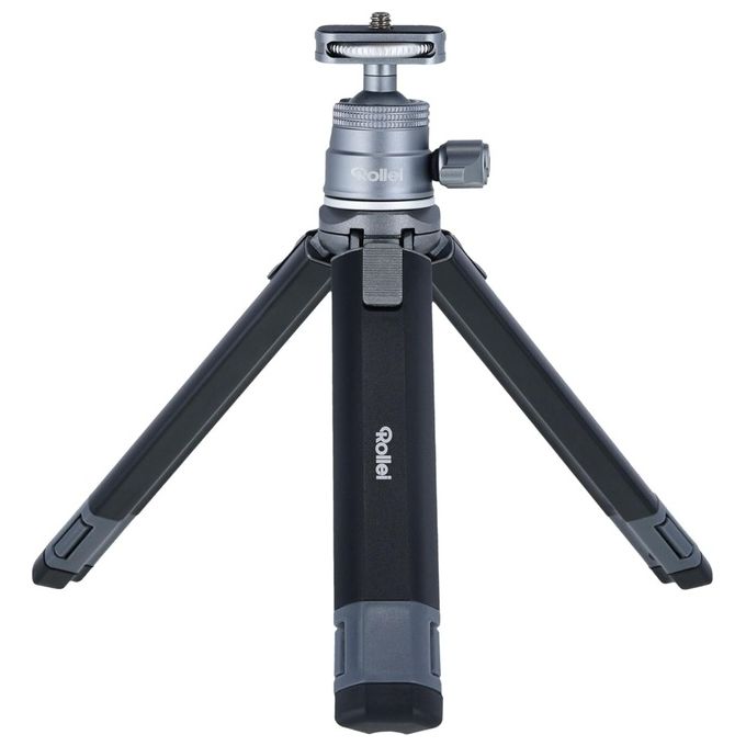 Rollei Mini Tripod SY-390 Treppiede Robusto Testa a Sfera