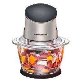 Tritatutto Multiuso MZ 400 Acciaio Inox Nero Capacità 1 Litro
