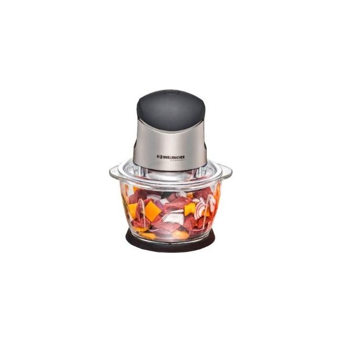 Rommelsbacher Tritatutto Multiuso MZ 400 Acciaio Inox Nero Capacita' 1 Litro