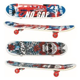 Ronchi Supertoys Skateboard in Legno 80cm Assortito