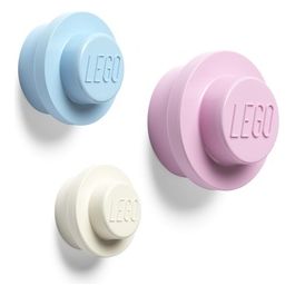 Appendiabiti Lego Rosa/Azzurro/Bianco