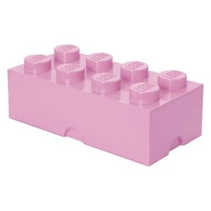Room Copenhagen Contenitore LEGO Brick 8 Baby Pink