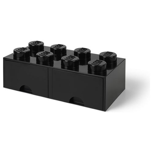 Room Copenhagen Contenitore Lego Brick Cassetto 8 Black