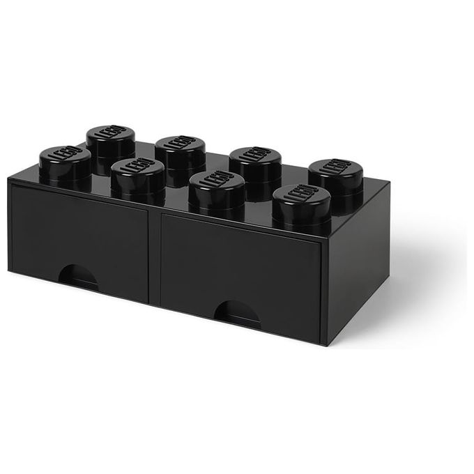 Room Copenhagen Contenitore Lego Brick Cassetto 8 Black