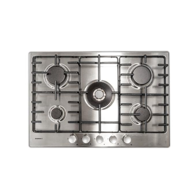 Rosieres RHW75WSX Piano cottura a gas Griglie in ghisa 5 | Yeppon