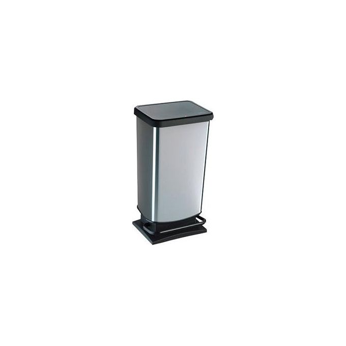 Rotho Cestino Paso Ppl Metal Ne Gr 40lt