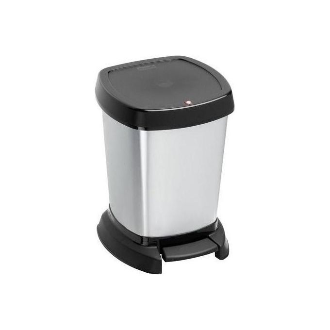 Rotho F600000 Cestino Paso Cosmetic da 6 Litri Metallo/Acciaio Inox