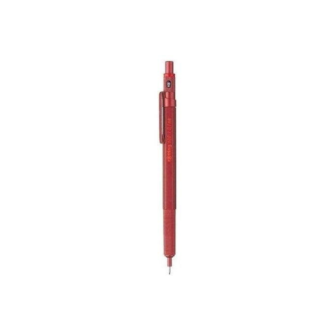 Rotring 600 Matita Meccanica HB 0.7mm Metallo Rosso