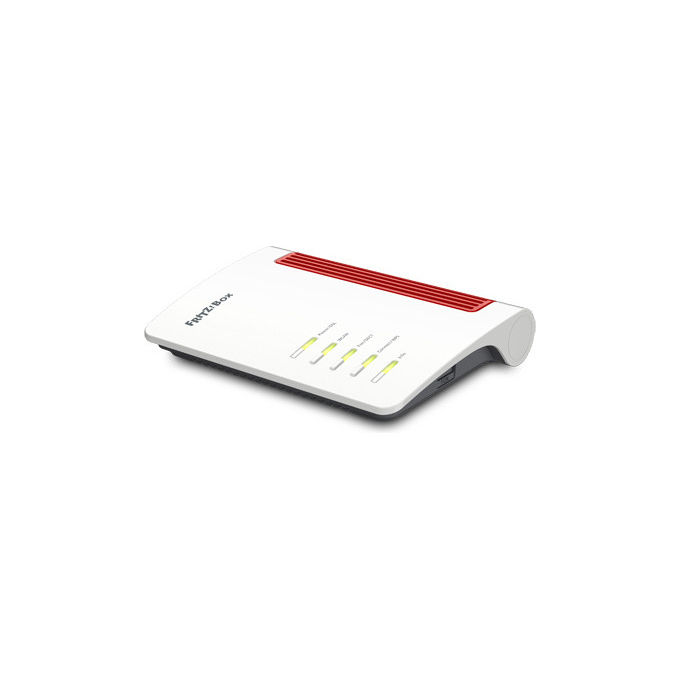 Fritz Box 7630 Edition International Router Wi-Fi 7 3568 Mbps (Bianco - Rosso)