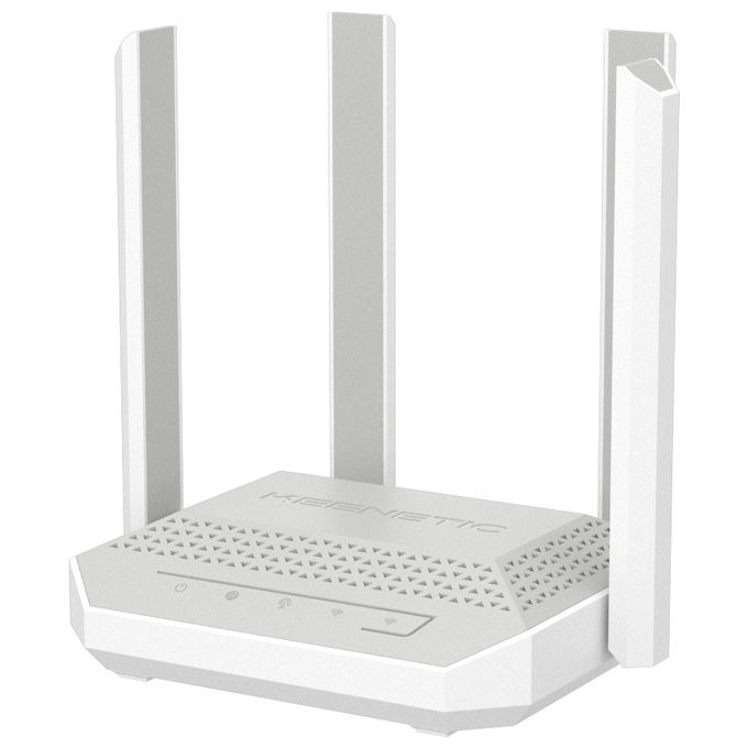 Keenetic KN-2911-01-EU Modem Router Speedster 4G+ AC1200 MESH Wi-Fi 5 LTE Cat.6 4 porte Gigabit colore Nero