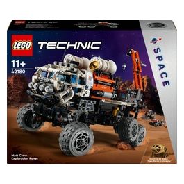 LEGO Technic 42180 Rover di Esplorazione Marziano, Giochi Spaziali per Bambini 11+, Veicolo Giocattolo Ispirato alla NASA