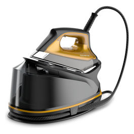 Compact Steam Pro DG7644, Ferro da Stiro a Caldaia, 2200 W, Nero e Oro