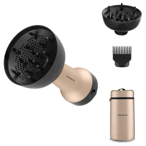 Rowenta, Diffusore Aria Calda, 3 in 1, Per Capelli Ricci, Curl Harmony